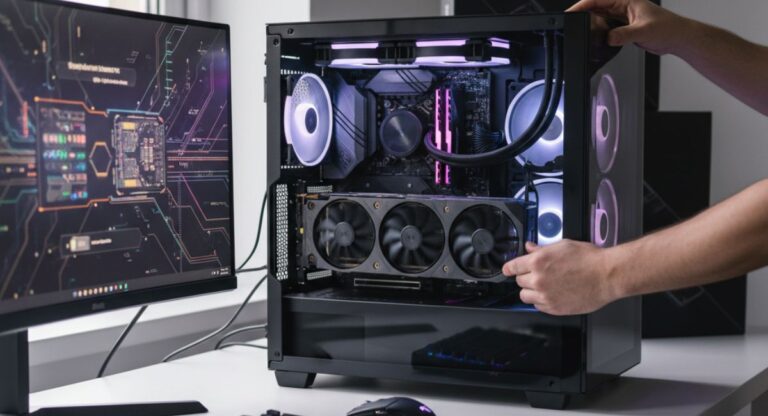 how to know if gpu is compatible with motherboard diagram showing PCIe slot