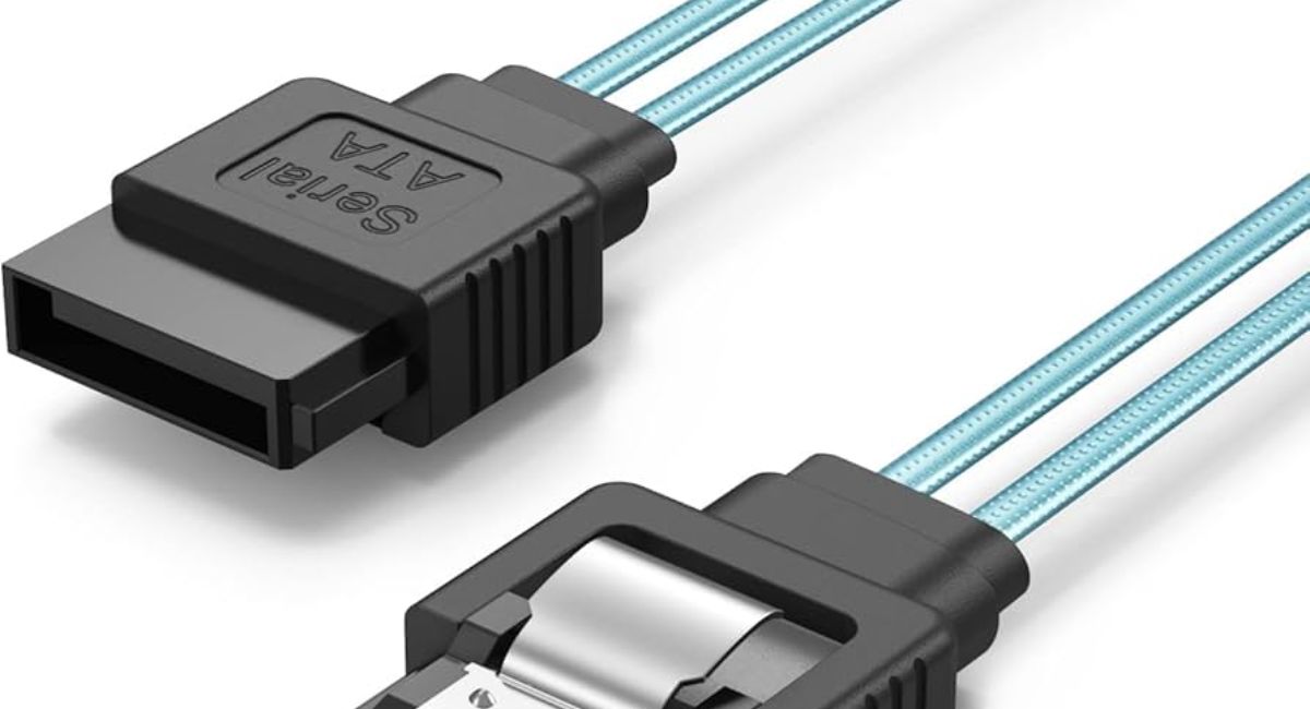 Do motherboards come with SATA cables showing motherboard box with included SATA cables and storage connection setup