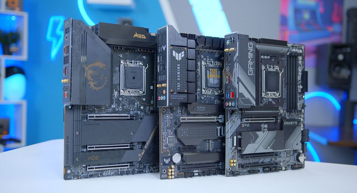 AM5 motherboard spreadsheet showing comparison of different AMD AM5 motherboards with specifications and features