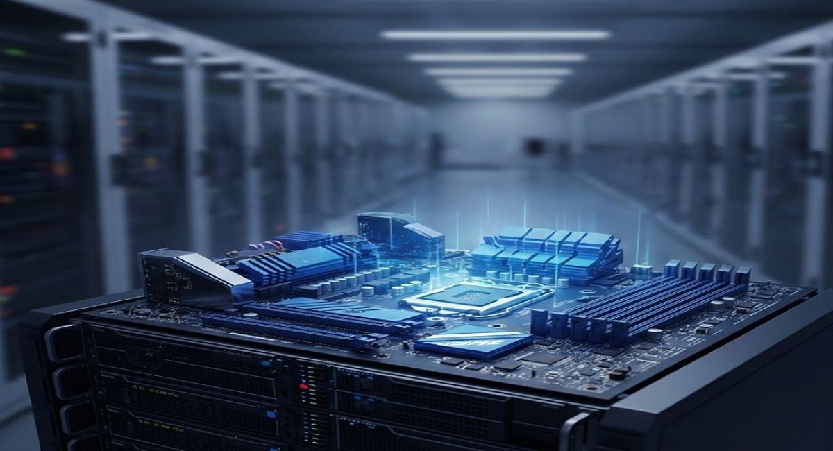 Best server motherboards showing enterprise hardware setup with CPU, RAM, and storage components for high performance and reliability systems