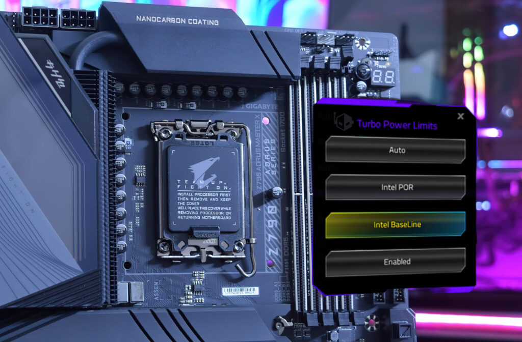 BIOS Settings for Gigabyte Motherboard