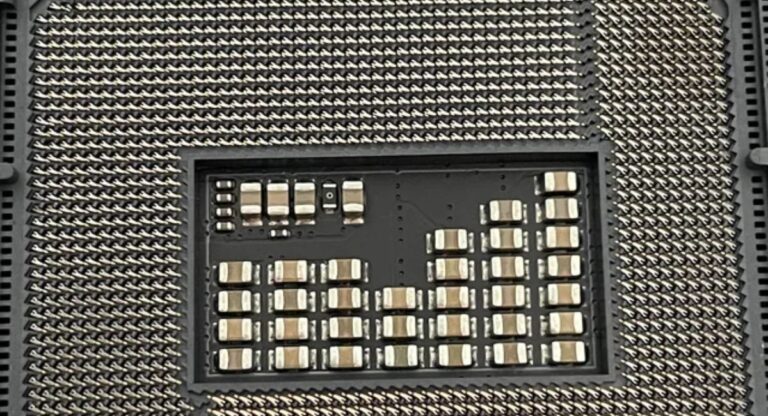 Refurbished motherboards installed on a computer motherboard tray for PC build and repair use.
