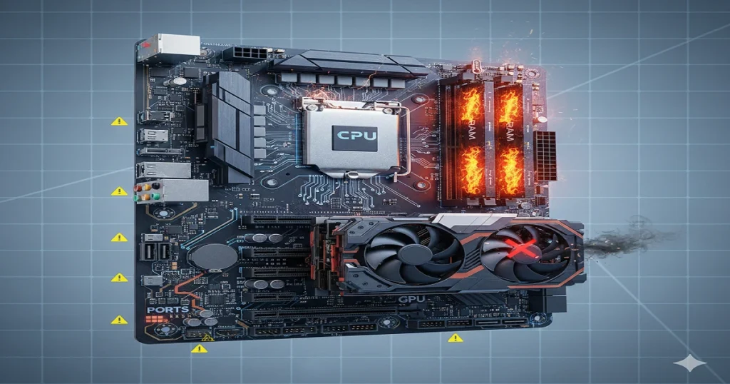 Common Defective Motherboard Symptoms