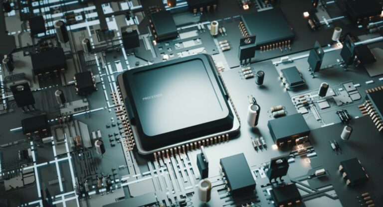 Computer motherboard diagram showing CPU, RAM, storage, and GPU connections explained