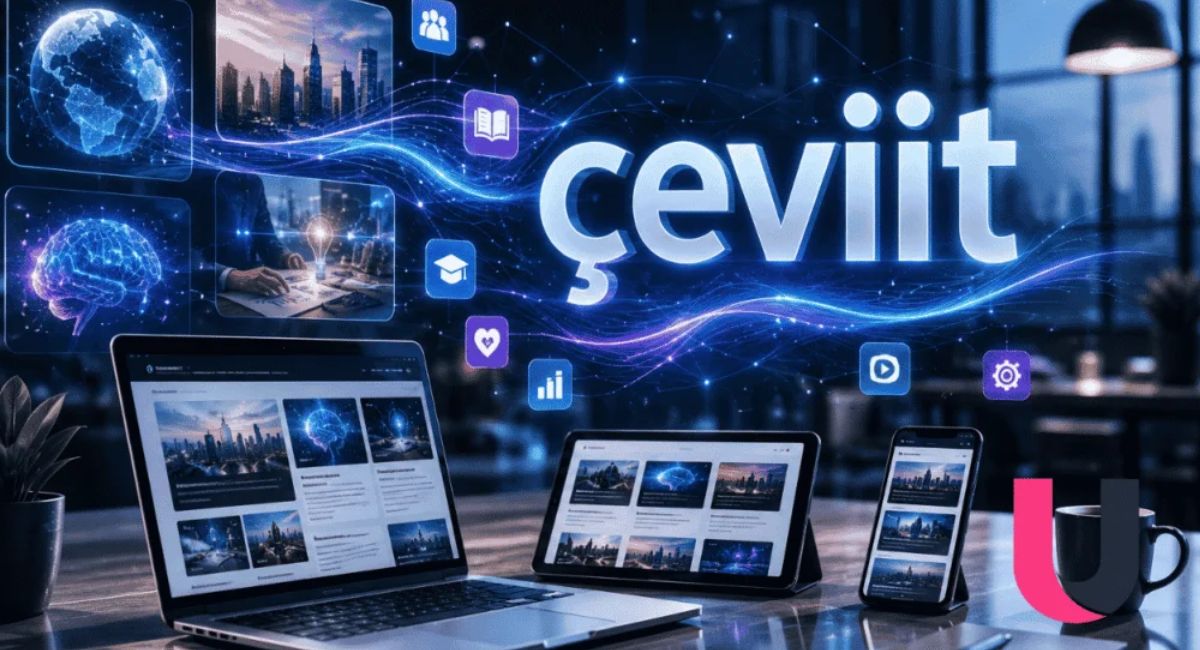 Çeviit concept illustrating intelligent digital content transformation, adapting messages across platforms while preserving original meaning clearly.