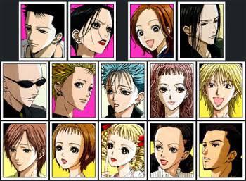 Nana Characters Overview